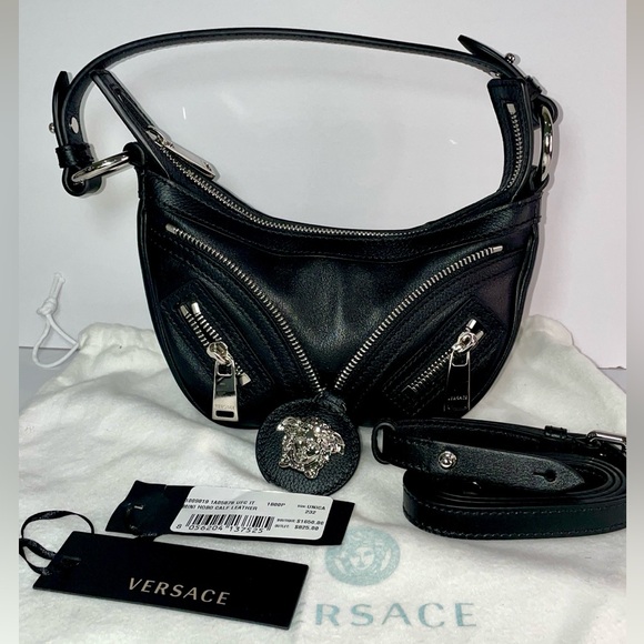 SOLD 🔥NWT VERSACE Repeat Medusa Mini Top handle Bag with COA - Picture 8 of 8